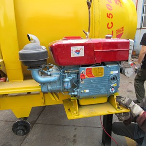 Trémie hydraulique portable de haute qualité Diesel obligatoire Petit bétonnière / Machine à <span class=keywords><strong>béton</strong></span> à moteur diesel 500L - Product Image 6