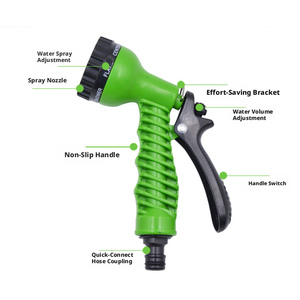 Pistolet de lavage de voiture moderne en plastique DaringFish à 7 fonctions, pistolet à eau multifonctionnel pour l'irrigation des paysages et des jardins - Product Image 3