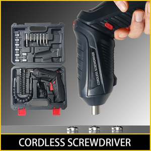 Cordless Screwdriver 900rpm 3Nm <b>Torque</b> Rechargeable Electric Screwdriver With Charger Foldable Design For Home Use - Product Image 5