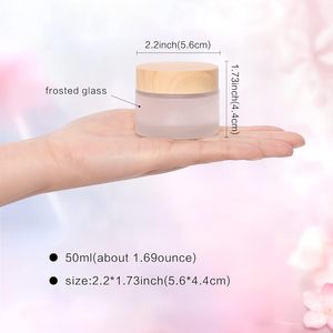 In Stock Clear PET <b>Plastic</b> Round <b>Jar</b> with Screw Lid 1oz 2oz Container for Face Body Cream - Product Image 6