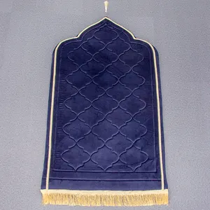 Islamic Prayer Rug High Quality Customized Backrest-prayer-mat Multi Roll Padded Cushion Prayer Mat Rug