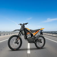 Nouvelle Moto Électrique Tout-Terrain Haute Vitesse 85KM/H pour Adultes, Batterie Lithium 72V3000W 35Ah, Entrepôt International, Couleur Personnalisée, OEM ODM