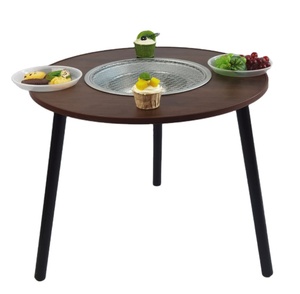 <span class=keywords><strong>Table</strong></span> de pique-nique multifonctionnelle en MDF réglable, pour camping en plein air, barbecue, cuisinières à gaz et à induction, logo personnalisé pour les distributeurs étrangers - Product Image 1