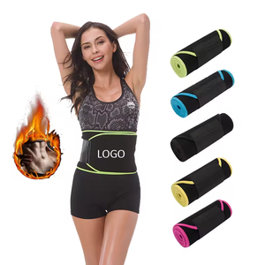 Faja Reductora de Cintura con Logotipo Personalizado para <span class=keywords><strong>Mujer</strong></span>, Faja Reductora de Cintura de Neopreno de Alta Elasticidad, Cinturón de Sudoración para Pérdida de Peso - Product Image 4
