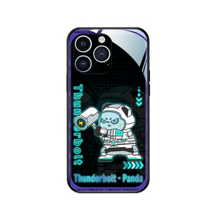 Panda lumineux <span class=keywords><strong>iphone</strong></span> 15 pro <span class=keywords><strong>max</strong></span> étui pour téléphone portable sacs musique intelligente commande vocale clignotant pour <span class=keywords><strong>iphone</strong></span> 14 étui 13pro <span class=keywords><strong>max</strong></span> - Product Image 5