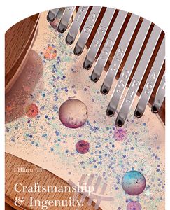 Nueva Placa de resina de gama alta Thumb Qin 17 Tone Kalimba <span class=keywords><strong>Calimba</strong></span> - Product Image 3