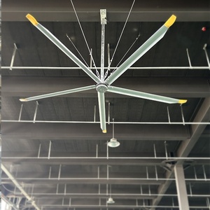 3.6M (12ft) công nghiệp hvls Quạt trần 5-lưỡi siêu Khối lượng không khí làm mát không gian lớn thông gió lưu thông không khí khối lượng lớn - Product Image 5