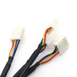 كابل سلكي متعدد الألوان معزول ومضفر من نوع OEM 2510 بموصلات ذكر وأنثى 4Pin بمسافة 2.54 مم، مناسب لوحدات الطاقة الخاصة بإضاءة LED. - Product Image 4