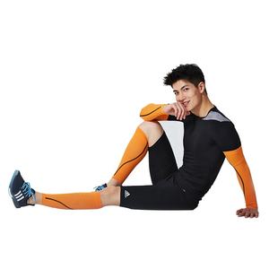 Manchon de Compression de sécurité sportive orange Offre Spéciale pour hommes et femmes Compression de mollet pour la récupération d'entraînement d'exercice - Product Image 4