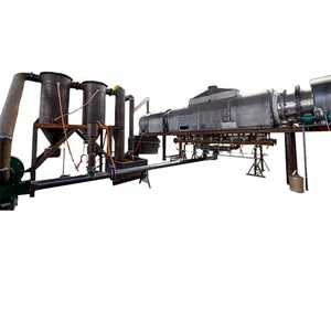 HR sıcak satış Biochar Pyrolysis makinesi hindistan cevizi kabuğu aktif karbon yapma makinesi bambu aktif karbon fırın