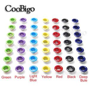 5mm <span class=keywords><strong>occhielli</strong></span> in metallo <span class=keywords><strong>occhielli</strong></span> rotondi Scrapbooking scarpe cintura cappello borsa tag vestiti Leathercraft accessori fai da te colorati # FET019 - Product Image 2