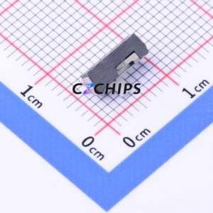 MK-12E03A-G2 Slide Switch Through hole Component (THT) Switch Single Pole Double Throw Rectangle Pin Header PC Pin 8.8mm - Product Image 2