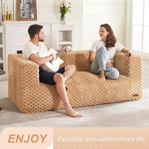 Modular <b>Bean</b> <b>Bag</b> <b>Sofa</b> High Density Sponge Cushion Floor <b>Sofa</b> For Pets And Adults Customizable Color Options - Product Image 4
