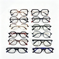 Montures de lunettes en acétate de haute qualité, style mode, vente en gros d'usine, stock disponible