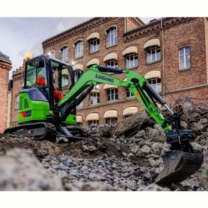 LiuGong 9027FE Electric Excavator 2.75 Ton Zero Fuel Costs 20.6kWh <b>Battery</b> 1.5H Fast Charge 0.08m3 Bucket Compact Micro Digger - Product Image 6