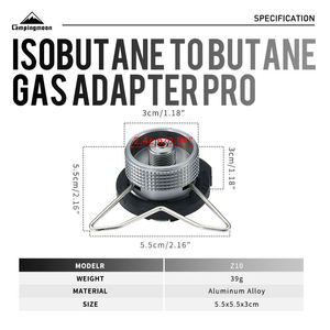 气罐燃烧器头适配器户外野营炉使用气罐适配器 - Product Image 3