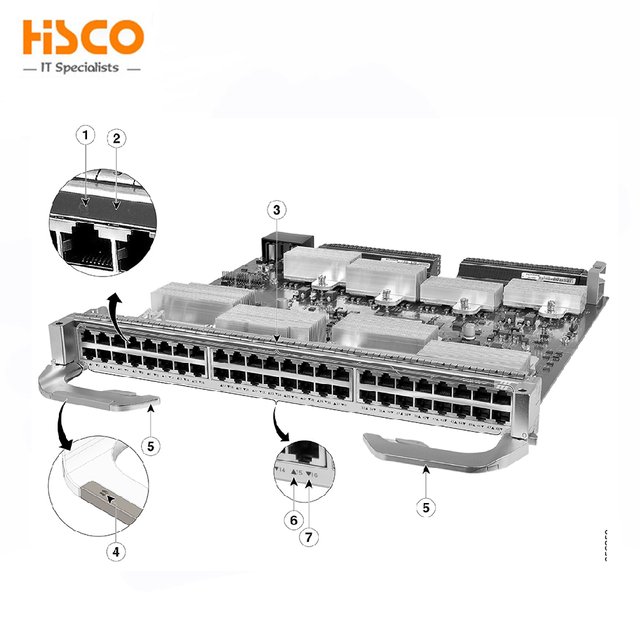 C9600-LC-48S 9600 Series Switch 48-Port 1GE Line Card