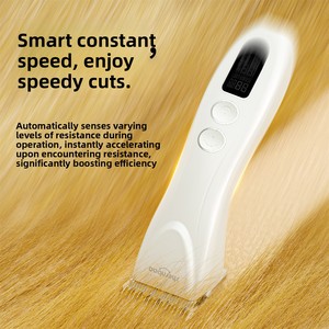 Cortadora de Pelo Profesional Inalámbrica para Mascotas Shernbao PGC-818, Velocidad Ajustable con Base de Carga, Herramientas de Peluquería Canina, Cuchilla de Cerámica - Product Image 4