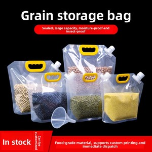 <span class=keywords><strong>Bolsas</strong></span> de Almacenamiento Selladas para Granos y Cereales, <span class=keywords><strong>Bolsas</strong></span> de Embalaje de Boca Ancha con Boquilla para Cerveza y Leche de Soya, Venta al por Mayor para Comercio Exterior Transfronterizo - Product Image 1