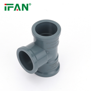 IFAN Nhà máy cung cấp PVC nước phù hợp PVC ống nước Phụ Kiện Màu Xám tất cả các loại cpvc phụ kiện đường ống - Product Image 6