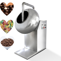 Machine de recouvrement multifonctionnelle pour snacks, prix usine, grande capacité 5-12 kg/lot, pour cacahuètes, sucre, noix et chocolat