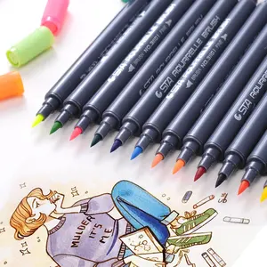 تصدير مخصص مخطط مجموعة أقلام تحديد 80 لون أقلام لباد مزدوجة الأطراف أقلام طلاء أكريليك ممتازة للخشب والقماش والحجر والصخور