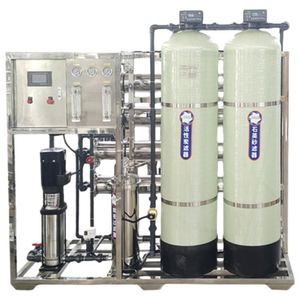 Sistema de Tratamiento de Agua Purificada por Ósmosis Inversa, Filtro de Agua Desmineralizada de un Solo Nivel, 500L/H, Industrial - Product Image 5