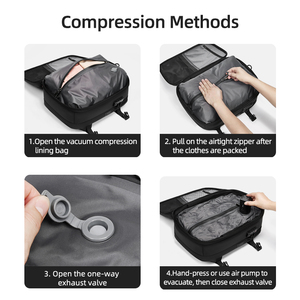 <span class=keywords><strong>Sac</strong></span> à dos de voyage pour ordinateur portable 16 pouces, <span class=keywords><strong>sac</strong></span> à dos antivol pour ordinateur portable, <span class=keywords><strong>sac</strong></span> à dos de voyage pour ordinateur portable avec poche à air pour économiser de l'espace - Product Image 4