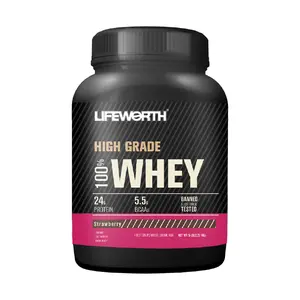 Lifeworth Halal Sport Nutrition Wholesale Muscle Gowth Whey Protein Isolate Powder Mct Bcaa Protein