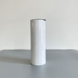Lot de 50 gobelets vierges de 20 oz pour sublimation, en acier inoxydable à fond plat, pour transfert thermique, vente en gros, entrepôt USA - Product Image 5