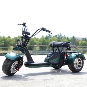 2022 2023 UE Entrepôt Européen Livraison Gratuite 3000W 60V 20Ah Gros Pneu Suspension LED Adulte Ville Coco Scooter Électrique Mobilité - Product Image 2