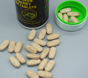 Jayhoo tablet Herbal <span class=keywords><strong>Ginseng</strong></span> rusa Wolfberry, suplemen peptida untuk penguat daya dewasa dan peningkatan tahan lama 60 Hitungan - Product Image 4