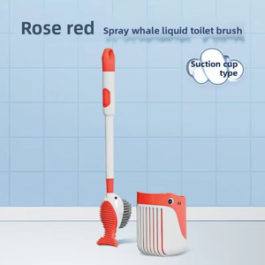 Brosse de toilette de luxe Whale Light édition 2026 avec nettoyage sans angle mort et distribution de liquide pour usage domestique et hôtelier - Product Image 4