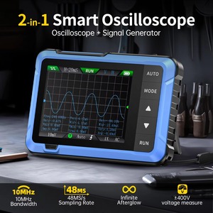 FNIRSI รุ่นล่าสุด DSO510 10Mhz 48MS/s ออสซิลโลสโคปอัจฉริยะ 2 in 1 พร้อมเครื่องกำเนิดสัญญาณ - Product Image 4