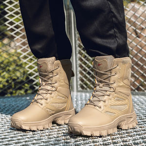 Botas Tácticas Militares Ligeras para Hombre y Zapatos de Senderismo Impermeables y Transpirables de Media Caña en Tallas Grandes al por Mayor Personalizadas - Product Image 6