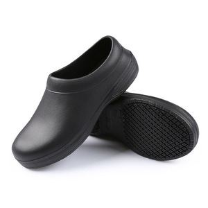 Zapatos de Chef Antideslizantes, Resistentes al Aceite, Ligeros, con Suela de Goma, Unisex, para Cocina, con Plantillas y Forro de EVA, Fáciles de Poner - Product Image 1