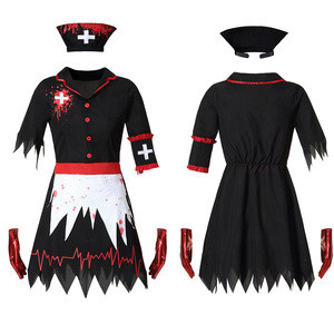 Nuevo vestido de Cosplay de <span class=keywords><strong>enfermera</strong></span> para adultos de Halloween, <span class=keywords><strong>disfraz</strong></span> de fiesta de vacaciones de zombis para mujer - Product Image 4