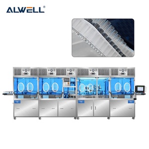 Línea de Llenado de Jeringas Químicas Compatible con Varios Tamaños |   Sistema de Jeringas Flexibles de Vidrio y Plástico de 1ml-20ml con Motor para Envasado en Viales - Product Image 6