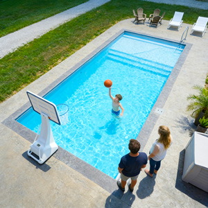 สระสปาขนาดใหญ่ขนาด12ม. สระไฟเบอร์กลาสทนทานพร้อมดีไซน์กระเบื้องโมเสคขายดีในบันไดและสระน้ำ - Product Image 4