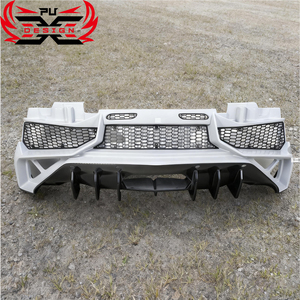 Pour <span class=keywords><strong>Lamborghini</strong></span> <span class=keywords><strong>Aventador</strong></span> LP700 LP720 <span class=keywords><strong>vente</strong></span> chaude demi Kit de carrosserie en Fiber de carbone SV Style mise à niveau pare-chocs avant arrière nouveau - Product Image 3
