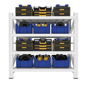 Estantería de acero sin pernos de servicio pesado Estante de metal industrial para almacenamiento en almacén para uso en <span class=keywords><strong>cocina</strong></span> y garaje - Product Image 1