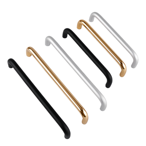 Premium Solid Space Aluminum Cabinet Pulls, Modern Minimalist <strong>Drawer</strong> Handles for Kitchen Wardrobe Shoe Cabinet Hardware - Product Image 6