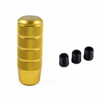 Pomo de Cambio de Marchas Manual/Automático, Cabeza de Palanca de Cambios Larga Antideslizante, Pomo de Cambio Universal para Modificación de Automóviles, Varilla de Extensión JDM