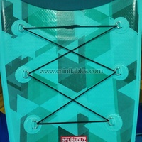 Tapis de surf gonflables pour sports aquatiques, accessoire flottant, noir
