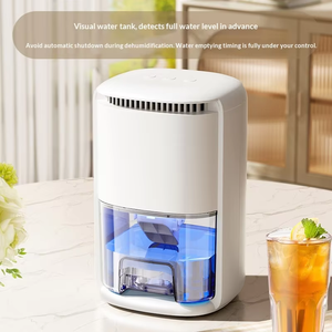 Sessiz Taşınabilir Nem Alma Cihazı Ev Banyo Ofis için Küçük Nem Emici Nemli Hava Çıkarıcı Düşük Gürültülü Nem Alıcı - Product Image 4