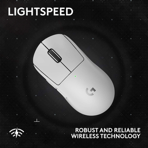 เมาส์เกมมิ่งไร้สาย Logitech <span class=keywords><strong>G</strong></span> <span class=keywords><strong>PRO</strong></span> X SUPERLIGHT 2 เซ็นเซอร์ <span class=keywords><strong>HERO</strong></span> 2 ความละเอียด 44000 DPI น้ำหนัก 60 กรัม อัตราการส่งข้อมูล 8K สำหรับพีซีและอีสปอร์ต - Product Image 3