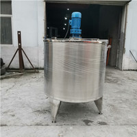 Agitateur en acier inoxydable 1000L Détergent liquide Miel Mélangeur Chauffe-moteur pour la transformation des aliments Homogénéisateur Agitateur