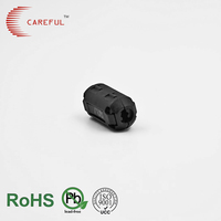 SCRC 70B 7mm Bore Split Ferrite Clamp Core Power Line Choke EMI Filter for Small Equipment Cable
