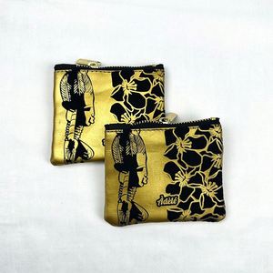 Bolsas Cosméticas de Lona a Precio Económico, Impresión de Logotipo Personalizado, Monedero de Color Sólido, Bolsa con Cierre de Lona de Algodón - Product Image 1