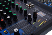 Mixeur DJ Système de sonorisation Mixeur audio professionnel Équipement de production musicale pour scène commerciale Contrôleur DJ/Console audio